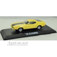 86412-GRL FORD Mustang Mach 1 “Eleanor” (из к/ф "Угнать за 60 секунд") 1973 Yellow 